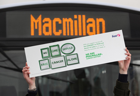 FirstGroup Helps Ensure No-one Faces Cancer Alone by Donating more than £225k Ad Space to Support New Macmillan Campaign