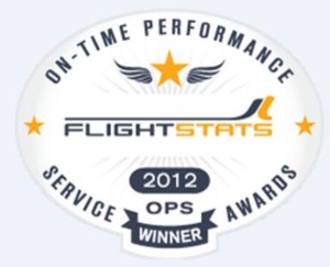 JAL Group Airlines Awarded Number One for On-time Arrivals in 2012