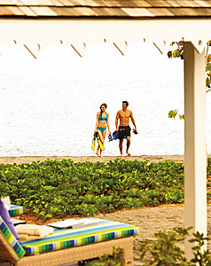 Travellers Retreat to the Beach at Four Seasons Resort Nevis, West Indies