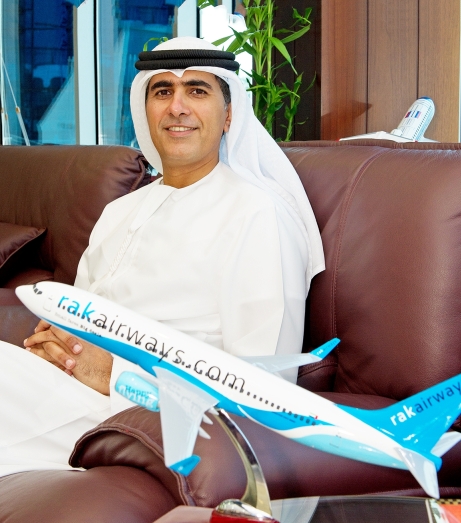 H.E. Sheikh Salem Bin Sultan Al Qasimi, Chairman Directorate of Civil Aviation Ras Al Khaimah and Vice-Chairman of RAK Airways