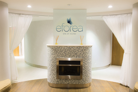 eforea: spa at Hilton Transition Lounge