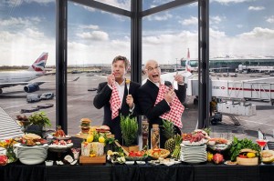 John Torode and Gregg Wallace tasked to improve Heathrow's dining experience