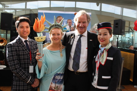 Norwegian’s first ever intercontinental flight departed for New York today