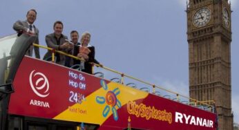 Ryanair, City Sightseeing Launch New Partnership