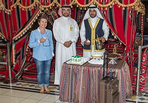 Bahrain Airport Company offers iftar meals for passengers at Ramadan tent in the terminal building at Bahrain International Airport