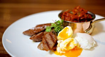 Hilton Brisbane chef Jeremy Clark introduced new ‘signature’ breakfast dish at Vintaged Bar + Grill