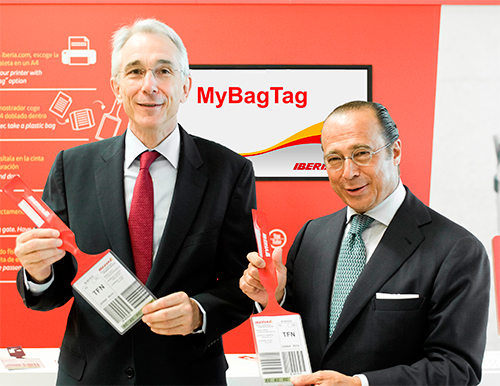 Respaldo y reconocimiento de IATA al servicio My Bag Tag de Iberia