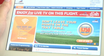 Southwest Airlines and DISH announce free live and on demand TV on all Wi-Fi equipped Southwest flights