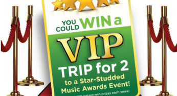 Avid music fans can now win free trip to one of the music industry’s hottest awards shows by entering Wingate by Wyndham “All-Access” Sweepstakes