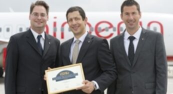 Business Traveller Hungarian edition named airberlin Best Airline 2013 in online poll