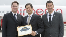 Business Traveller Hungarian edition named airberlin Best Airline 2013 in online poll