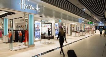 Harrods fashion department store opened at London Gatwick’s South Terminal departure lounge