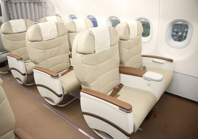 A321 Business Class seats