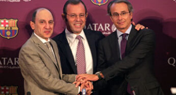 Qatar Airways started its three year partnership with FC Barcelona at event held at Camp Nou