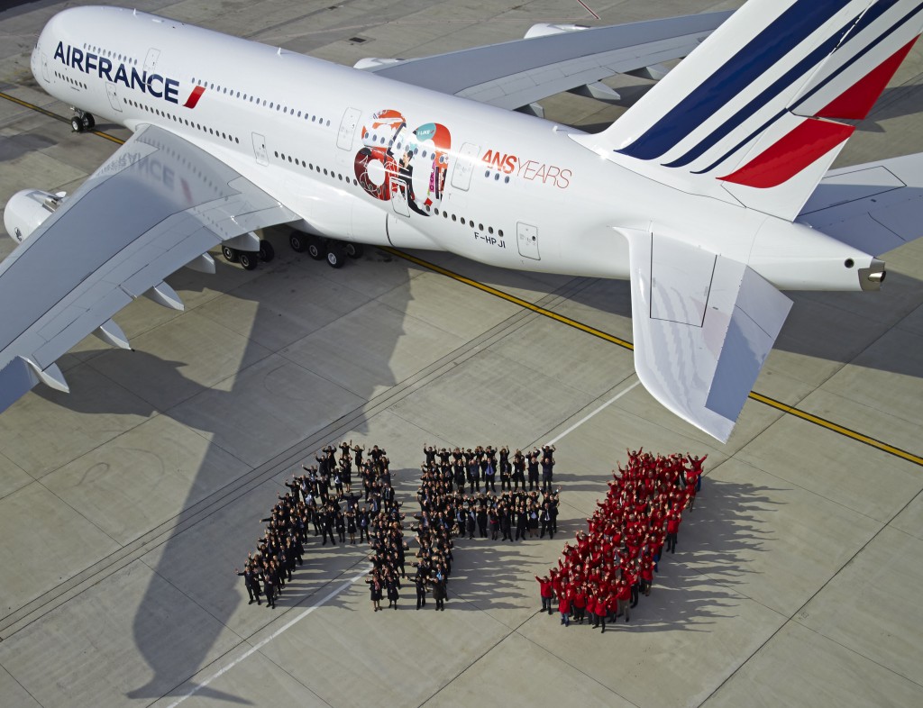 Two Air France aircraft to sport special livery for its 80th anniversary