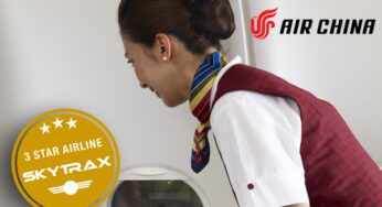 AIR CHINA’s Quality Ranking downgraded to 3-Star Airline status by Skytrax