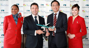 Cathay Pacific Airways launched new code-share agreement with Air Seychelles