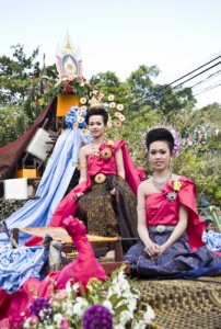 The International Silk Festival “Pook Xiao” Tradition and Red Cross Fair 2013 in Khon Kaen, Thailand