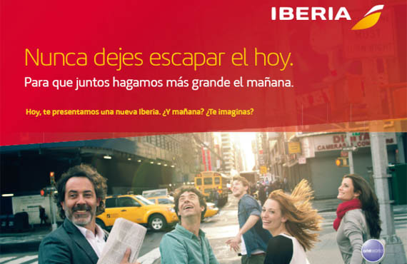 Iberia estrena hoy en redes sociales y televisión su primera campaña de publicidad desde que lanzó su nueva imagen