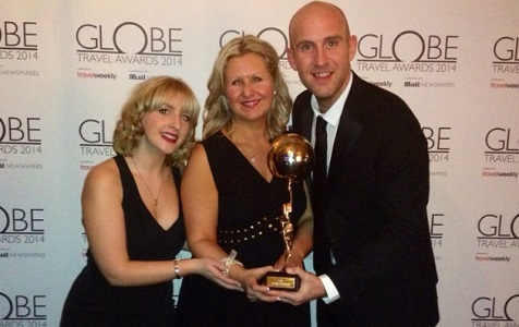 Leeds Bradford Airport awarded ‘Best UK Airport’ at the Travel Globe Awards 2014