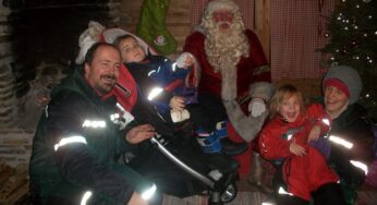 Leeds Bradford Airport organised magical trip for Whitley girl to met Santa Claus at his Lapland residency