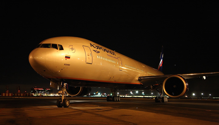 Aeroflot took delivery of new Boeing 777-300ER named in honour of Russian Nobel Prize winner for Literature Ivan Bunin 