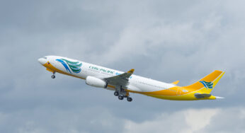 Cebu Pacific took delivery of the first of three Airbus A330 aircraft