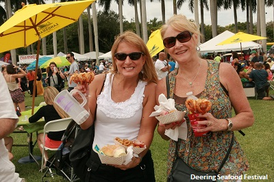 Deering Seafood Festival celebrates its 10th anniversary on Sunday on March 30th at the historic Deering Estate at Cutler, Miami 