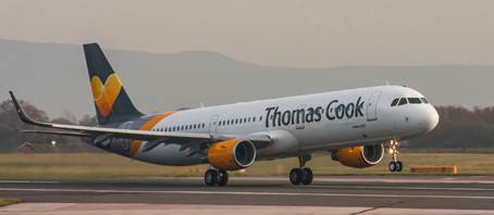 Thomas Cook Airlines ‘Sunny Heart’ A321 leads customer feedback and on time performance