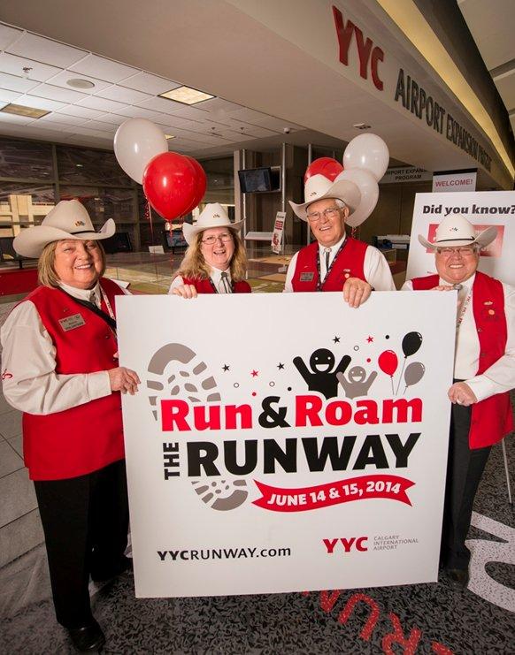 The Calgary Airport Authority launches weekend event "Run and Roam the Runway" on June 14 and 15