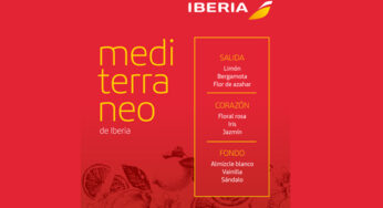 Iberia becomes the first airline to create its own scent “Mediterráneo de Iberia”