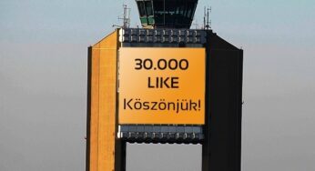 Budapest Airport Facebook page marks 30 000 likes