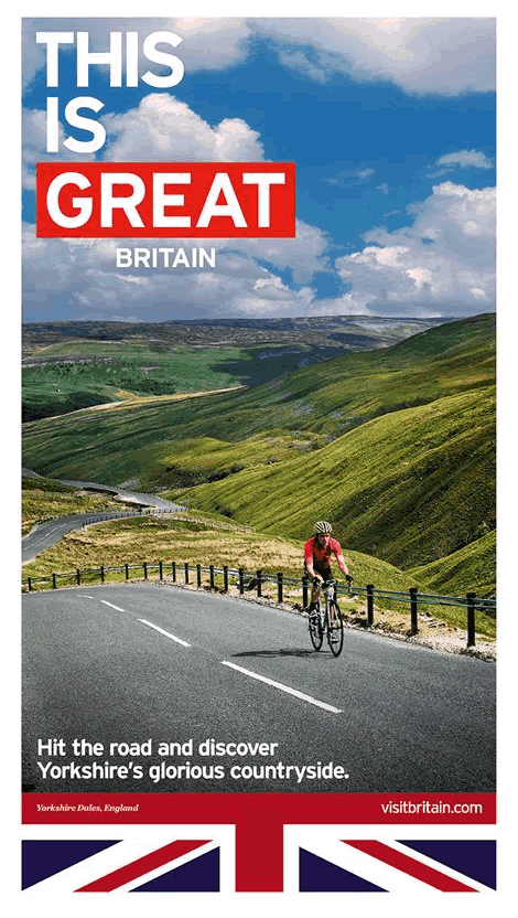 VisitBritain promotes Yorkshire with the launch of its £1 million worth series of new GREAT campaign adverts across Heathrow