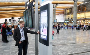 Oslo Airport launches new self-service information kiosks to help passengers navigate their way around Norway’s main airport