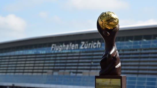 Zurich Airport honored with World Travel Award for its customer service and general quality standards for the eleventh time in a row 