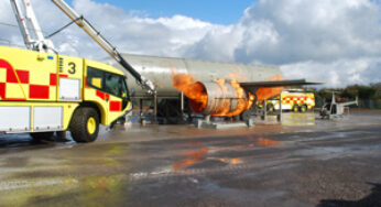 Bristol Airport’s Rescue and Fire-Fighting Service opened new £950,000 fire-fighting training facility