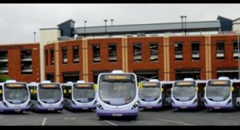 FirstGroup launches eight brand new state-of-the-art buses on services operating in Worcester, England