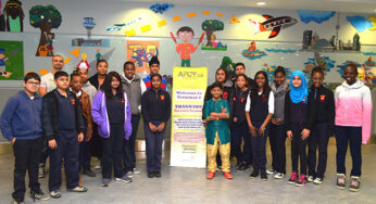 Toronto Pearson and Arts for Children and Youth (AFCY) unveiled new mural designed to welcome passengers to Terminal 3