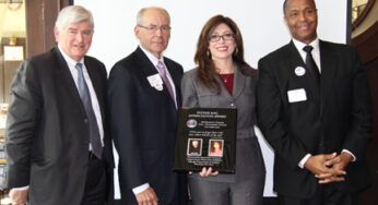 CDA Commissioner Rosemarie S. Andolino presented with the Father Mac Appreciation Award by the Haymarket Center