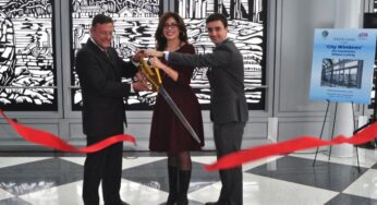 Chicago Department of Aviation celebrated the opening of new art installation called “City Windows” at O’Hare International Airport