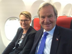 Norwegian carried out its first ever flight with biofuel