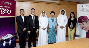 Qatar Airways Group CEO Mr. Akbar Al Baker and Qatar Tourism Authority Chairman Issa Al Mohannadi met with delegation from ‘Chengdu Culture and Tourism Development Group’