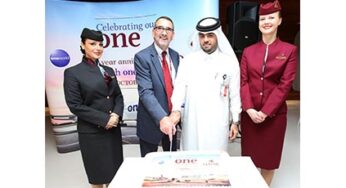 Qatar Airways celebrates its first anniversary of joining the oneworld airline alliance network