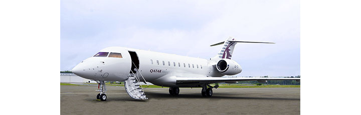 Qatar Executive’s Bombardier Global 5000 Vision