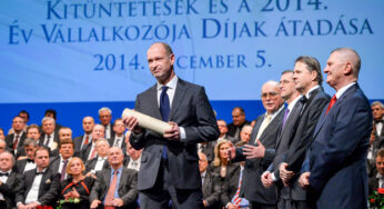 Budapest Airport CEO Jost Lammers named “Entrepreneur of the Year” by the Hungarian National Association of Entrepreneurs and Employers