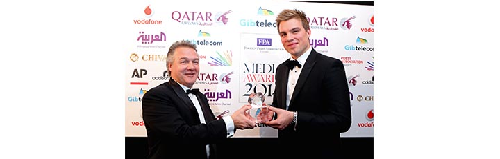 Qatar Airways continues its support of the Foreign Press Association Awards with the sponsorship of the ‘Journalist of the Year Award’