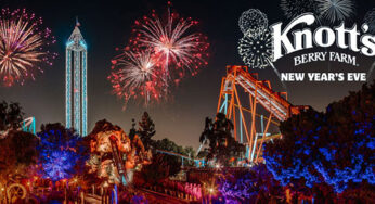 Special fireworks, live entertainment, and extended hours, plus Knott’s signature rides and attractions at Knott’s Merry Farm on to the New Year’s Eve