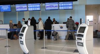 United Airlines and JetBlue Airways are the first to make into new ticket counters at Charleston International Airport