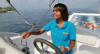 Maldives are excited to introduce its first female boat Captain