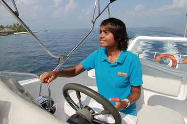 Maldives are excited to introduce its first female boat Captain 